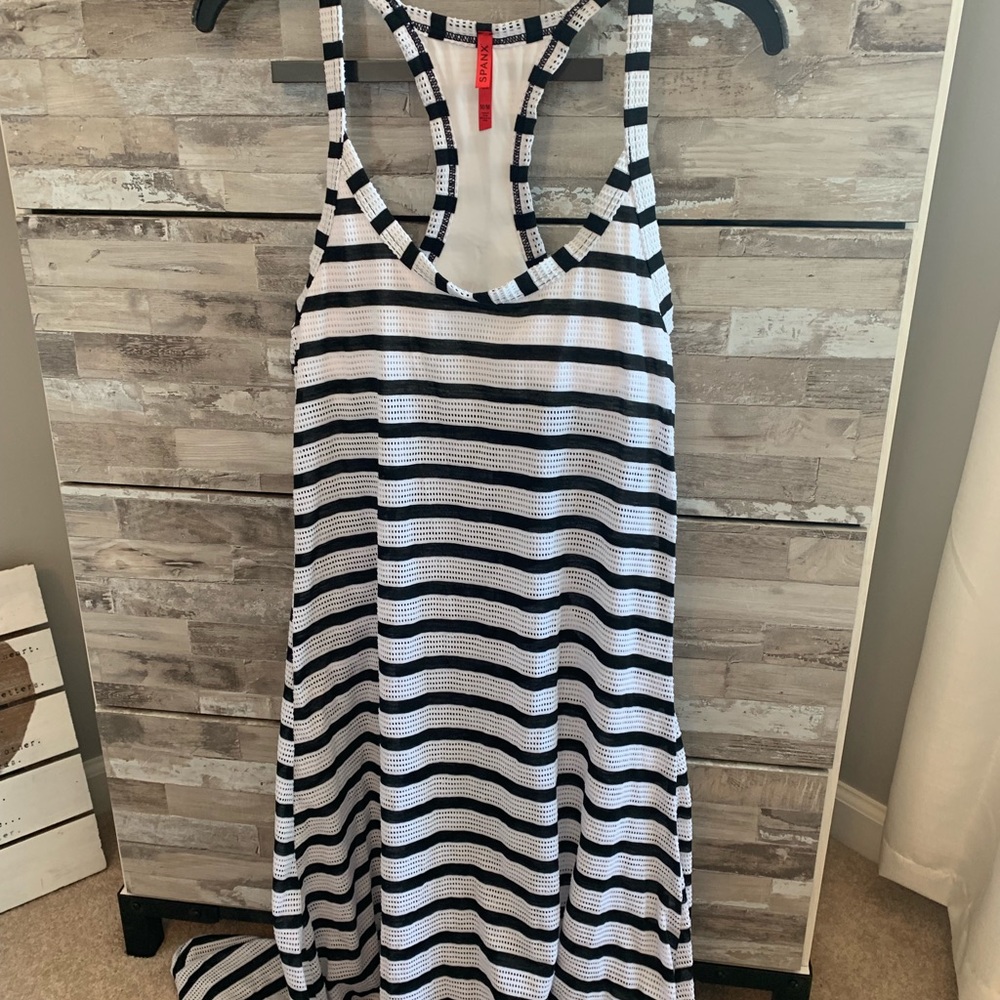Spanx beach coverup maxi dress